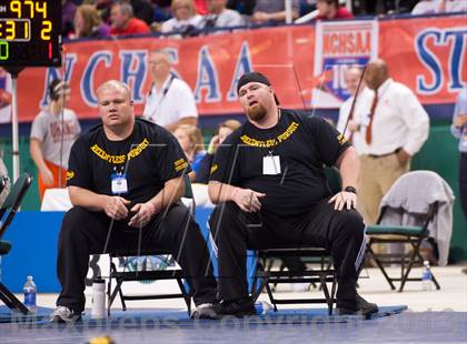 Thumbnail 1 in NCHSAA State 2A Boys Wrestling Championships (Finals)  photogallery.