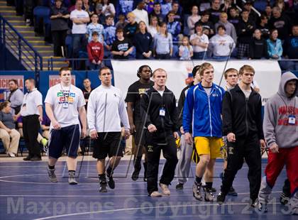Thumbnail 3 in NCHSAA State 2A Boys Wrestling Championships (Finals)  photogallery.