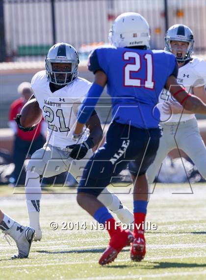 Thumbnail 3 in Martin vs. Allen (UIL 6A Regional Playoff) photogallery.