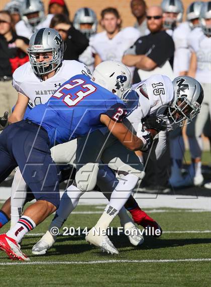 Thumbnail 3 in Martin vs. Allen (UIL 6A Regional Playoff) photogallery.