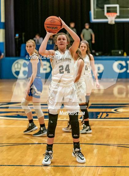 Thumbnail 3 in Lebanon vs Indianapolis Bishop Chatard (IHSAA 3A Sectional Playoff) photogallery.