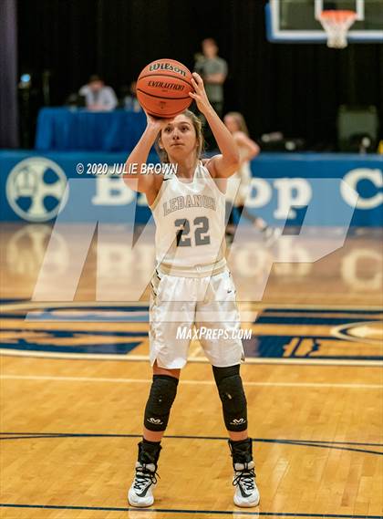 Thumbnail 3 in Lebanon vs Indianapolis Bishop Chatard (IHSAA 3A Sectional Playoff) photogallery.