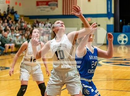 Thumbnail 3 in Lebanon vs Indianapolis Bishop Chatard (IHSAA 3A Sectional Playoff) photogallery.