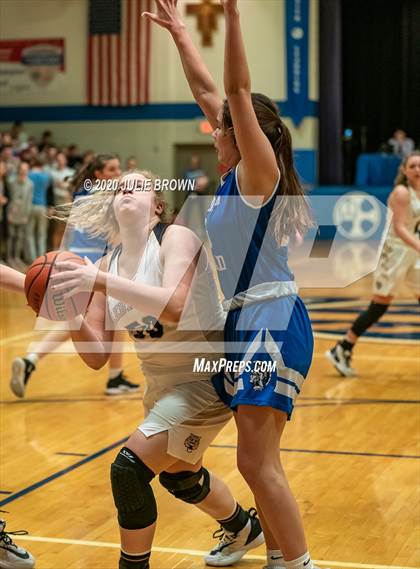 Thumbnail 3 in Lebanon vs Indianapolis Bishop Chatard (IHSAA 3A Sectional Playoff) photogallery.