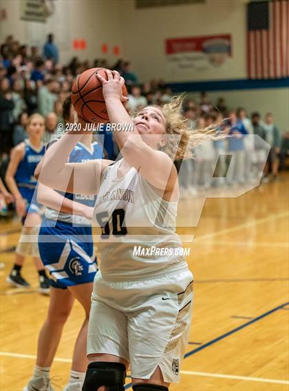 Thumbnail 3 in Lebanon vs Indianapolis Bishop Chatard (IHSAA 3A Sectional Playoff) photogallery.