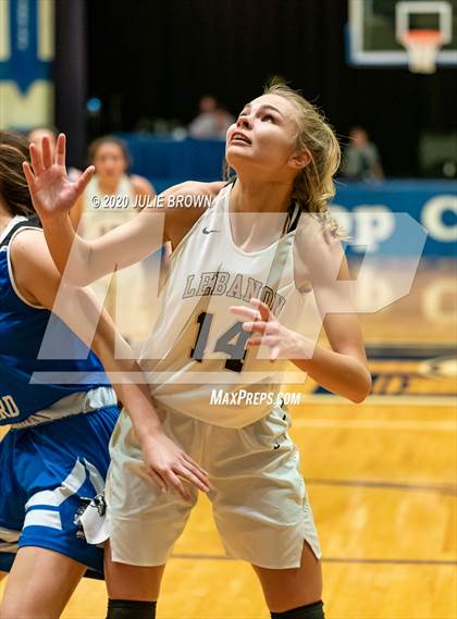 Thumbnail 2 in Lebanon vs Indianapolis Bishop Chatard (IHSAA 3A Sectional Playoff) photogallery.
