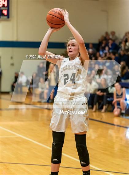 Thumbnail 2 in Lebanon vs Indianapolis Bishop Chatard (IHSAA 3A Sectional Playoff) photogallery.