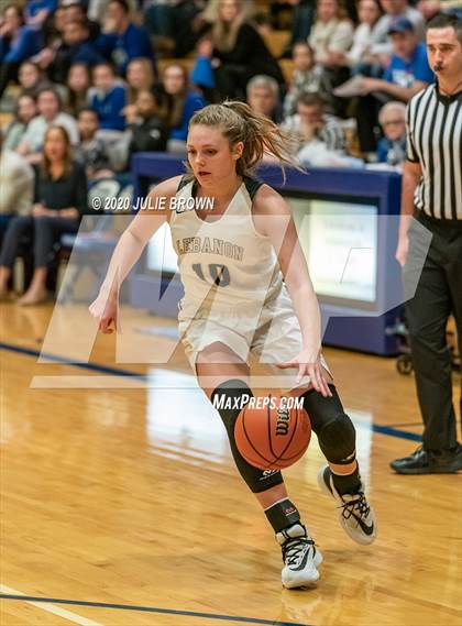 Thumbnail 3 in Lebanon vs Indianapolis Bishop Chatard (IHSAA 3A Sectional Playoff) photogallery.