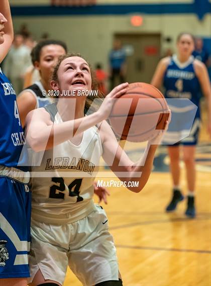 Thumbnail 3 in Lebanon vs Indianapolis Bishop Chatard (IHSAA 3A Sectional Playoff) photogallery.