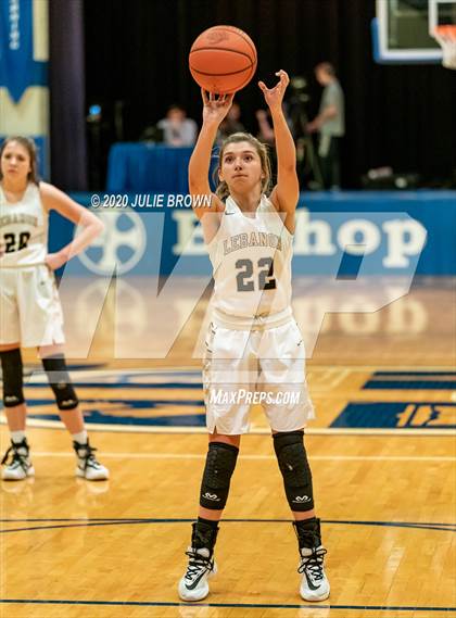 Thumbnail 3 in Lebanon vs Indianapolis Bishop Chatard (IHSAA 3A Sectional Playoff) photogallery.