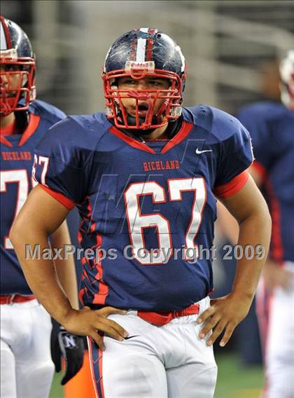 Thumbnail 1 in Richland vs. Bowie (Texas 5A D2 Region 1 Bi-District Playoffs) photogallery.