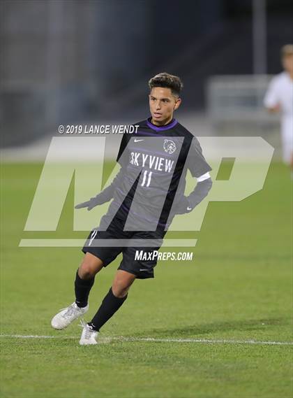 Thumbnail 3 in Air Academy vs. Skyview (CHSAA 4A State Final) photogallery.