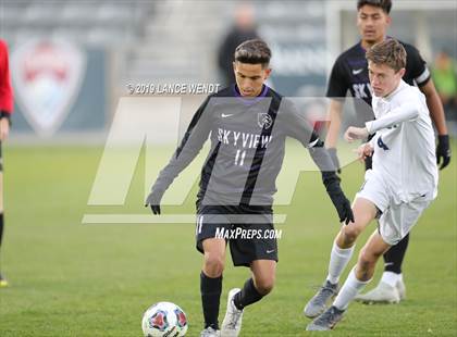 Thumbnail 3 in Air Academy vs. Skyview (CHSAA 4A State Final) photogallery.