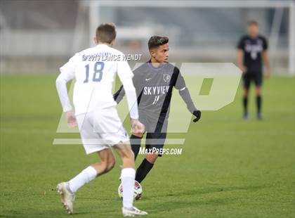 Thumbnail 2 in Air Academy vs. Skyview (CHSAA 4A State Final) photogallery.