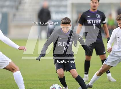 Thumbnail 1 in Air Academy vs. Skyview (CHSAA 4A State Final) photogallery.