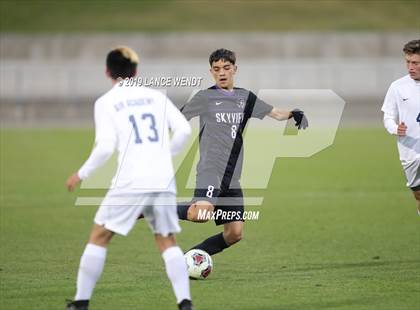 Thumbnail 3 in Air Academy vs. Skyview (CHSAA 4A State Final) photogallery.