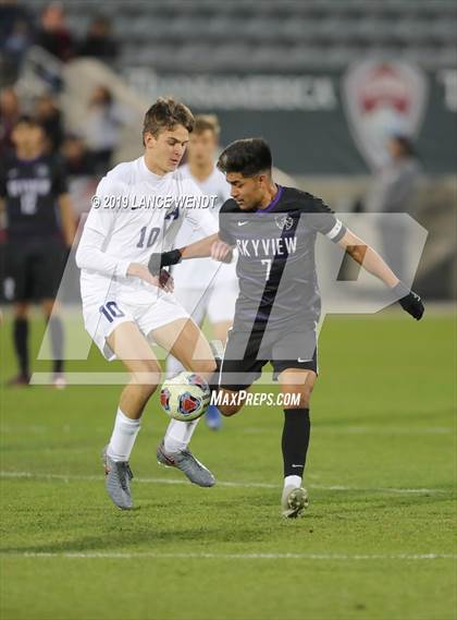 Thumbnail 3 in Air Academy vs. Skyview (CHSAA 4A State Final) photogallery.