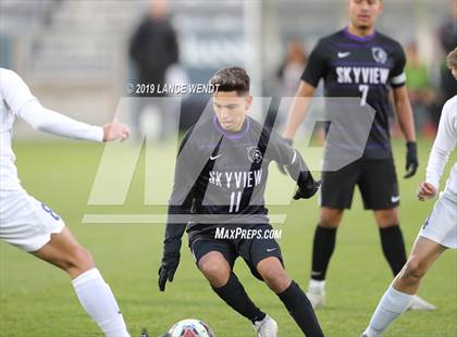 Thumbnail 2 in Air Academy vs. Skyview (CHSAA 4A State Final) photogallery.