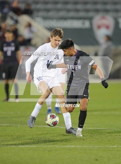 Thumbnail 1 in Air Academy vs. Skyview (CHSAA 4A State Final) photogallery.