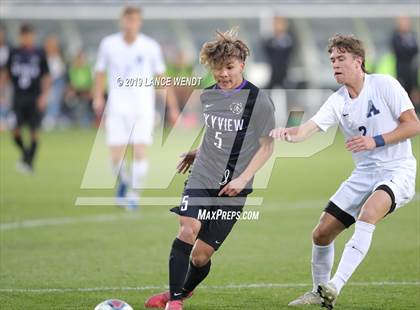 Thumbnail 3 in Air Academy vs. Skyview (CHSAA 4A State Final) photogallery.