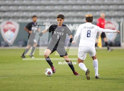 Thumbnail 1 in Air Academy vs. Skyview (CHSAA 4A State Final) photogallery.