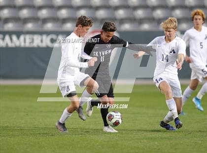 Thumbnail 3 in Air Academy vs. Skyview (CHSAA 4A State Final) photogallery.