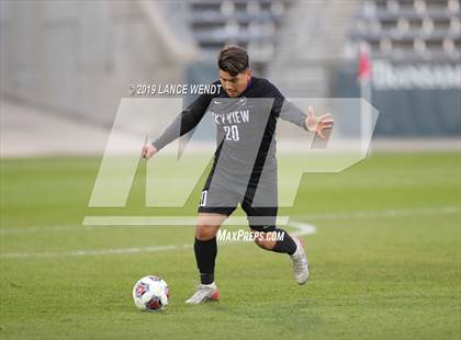 Thumbnail 2 in Air Academy vs. Skyview (CHSAA 4A State Final) photogallery.