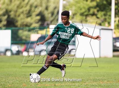 Thumbnail 3 in Hartford Public @ Northwest Catholic (scrimmage) photogallery.