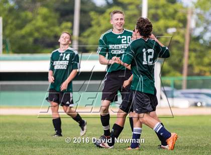 Thumbnail 3 in Hartford Public @ Northwest Catholic (scrimmage) photogallery.