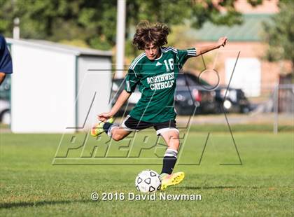 Thumbnail 1 in Hartford Public @ Northwest Catholic (scrimmage) photogallery.