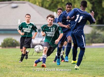 Thumbnail 1 in Hartford Public @ Northwest Catholic (scrimmage) photogallery.