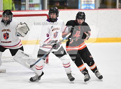 Thumbnail 3 in Watertown/Pomperaug @ Westhill/Stamford (CIAC DII 1st Round) photogallery.