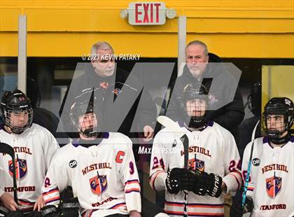 Thumbnail 3 in Watertown/Pomperaug @ Westhill/Stamford (CIAC DII 1st Round) photogallery.