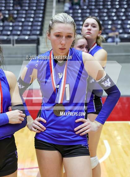 Thumbnail 3 in Windthorst vs. Crawford (UIL 2A Volleyball Semifinal Medal Ceremony) photogallery.