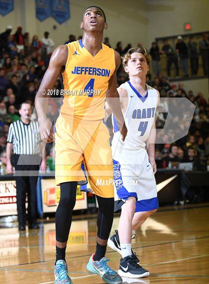 Thumbnail 2 in Grant vs Jefferson (Les Schwab Invitational) photogallery.
