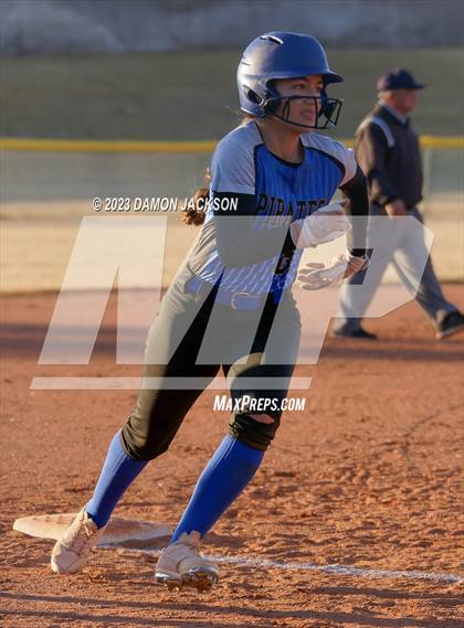 Thumbnail 3 in Moapa Valley vs Pahrump Valley (Sherm Bennett Memorial Tournament) photogallery.
