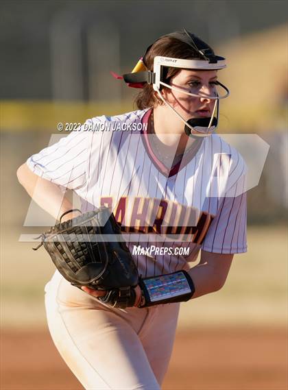 Thumbnail 2 in Moapa Valley vs Pahrump Valley (Sherm Bennett Memorial Tournament) photogallery.