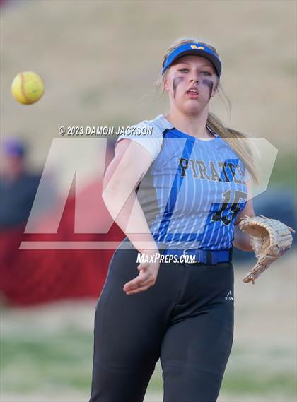 Thumbnail 3 in Moapa Valley vs Pahrump Valley (Sherm Bennett Memorial Tournament) photogallery.