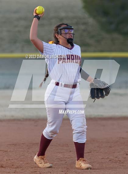 Thumbnail 3 in Moapa Valley vs Pahrump Valley (Sherm Bennett Memorial Tournament) photogallery.