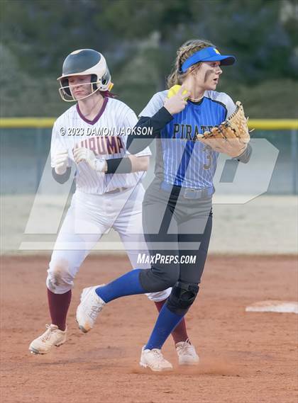 Thumbnail 2 in Moapa Valley vs Pahrump Valley (Sherm Bennett Memorial Tournament) photogallery.