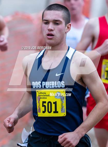 Thumbnail 2 in CIF State Cross Country Championships (Boys D3 Race) photogallery.