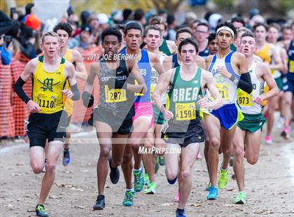 Thumbnail 2 in CIF State Cross Country Championships (Boys D3 Race) photogallery.