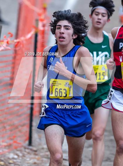 Thumbnail 1 in CIF State Cross Country Championships (Boys D3 Race) photogallery.
