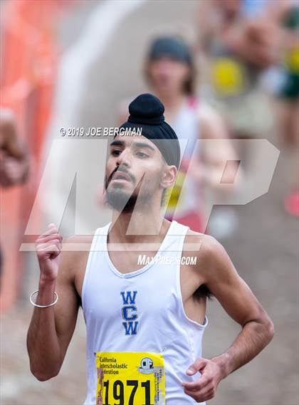 Thumbnail 2 in CIF State Cross Country Championships (Boys D3 Race) photogallery.