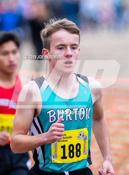 Thumbnail 1 in CIF State Cross Country Championships (Boys D3 Race) photogallery.
