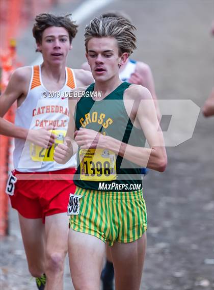 Thumbnail 1 in CIF State Cross Country Championships (Boys D3 Race) photogallery.