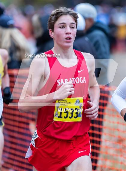 Thumbnail 1 in CIF State Cross Country Championships (Boys D3 Race) photogallery.