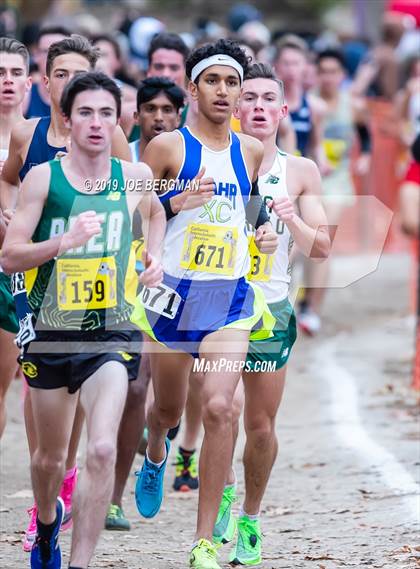 Thumbnail 2 in CIF State Cross Country Championships (Boys D3 Race) photogallery.