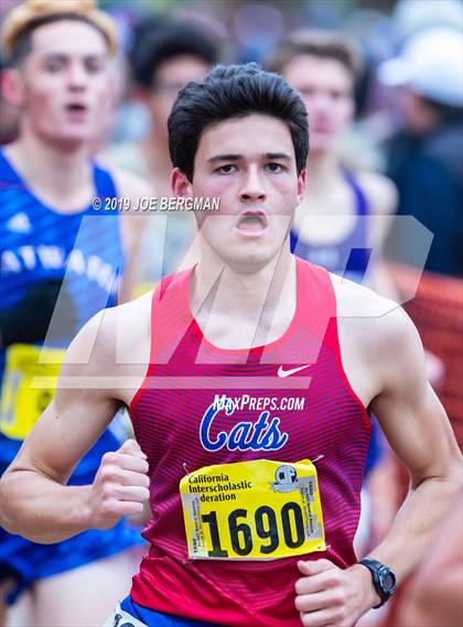 Thumbnail 1 in CIF State Cross Country Championships (Boys D3 Race) photogallery.