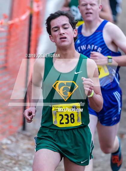 Thumbnail 2 in CIF State Cross Country Championships (Boys D3 Race) photogallery.